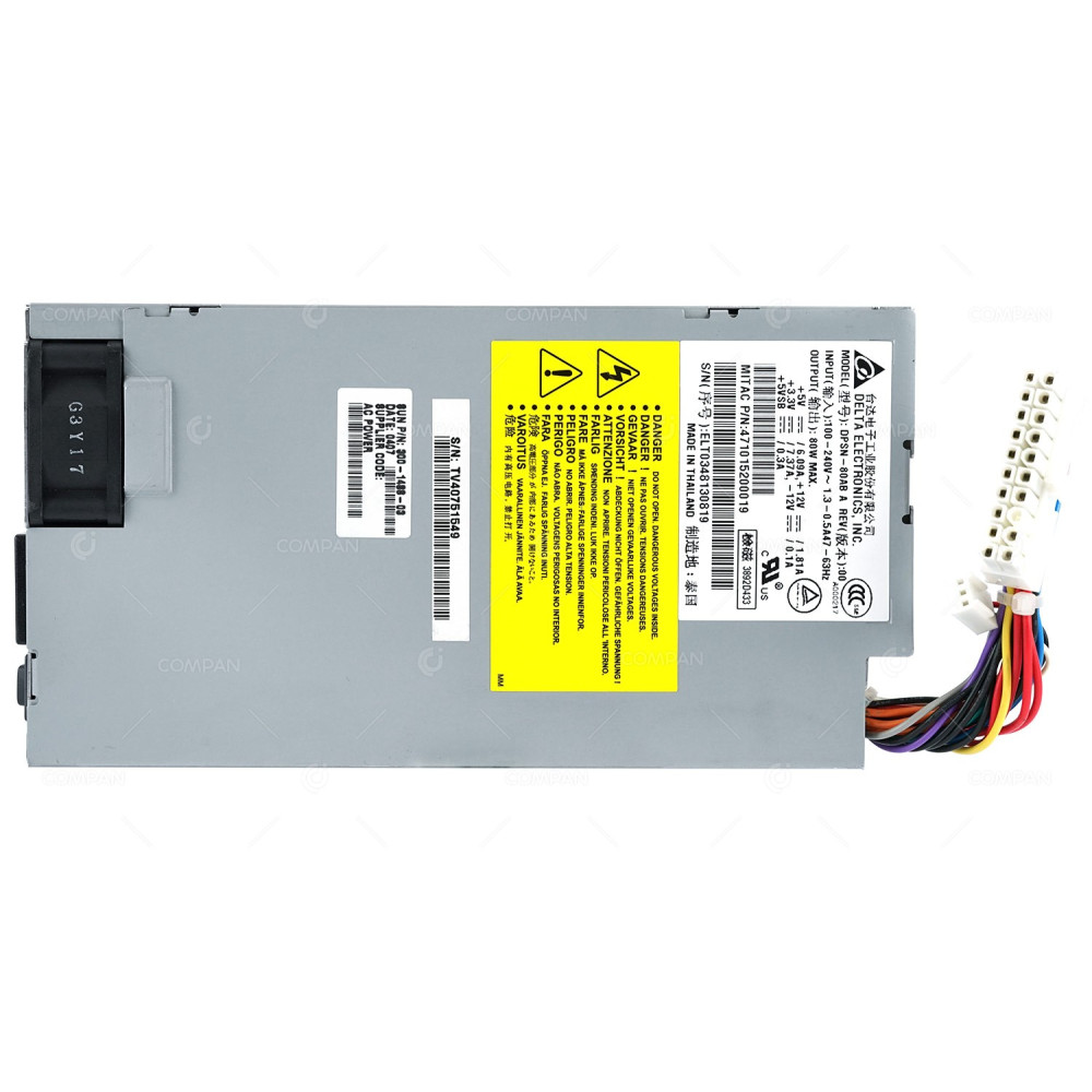 300-1488-03 SUN 80W POWER SUPPLY FOR SUNFIRE V100 DPSN-80AB